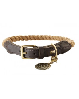 Kit collier et laisse en corde HUNTER