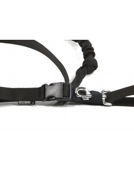 Kit Professionnel de canicross: Ceinture Confort Pro+Laisse extensible