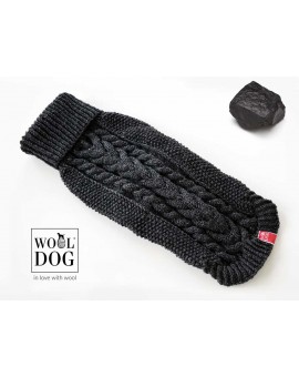 Pull en laine -  Anthracite