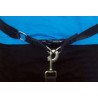 Kit Canicross Loisir complet: Ceinture+Laisse amortisseur 2-2,5m+Harnais X-back - Rouge