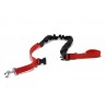 Kit Canicross Loisir complet: Ceinture+Laisse amortisseur 2-2,5m+Harnais X-back - Rouge