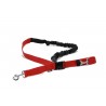 Kit Canicross Loisir complet: Ceinture+Laisse amortisseur 2-2,5m+Harnais X-back - Rouge