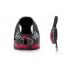 harnais et laisse glamour rose pour chien et chat