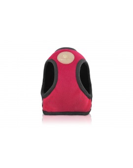 Harnais et laisse glamour rose