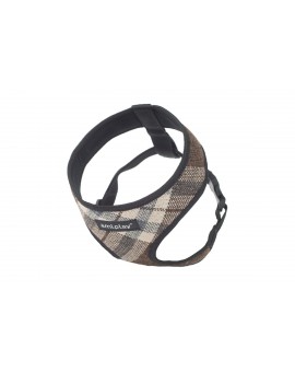 Harnais Scout London marron/gris